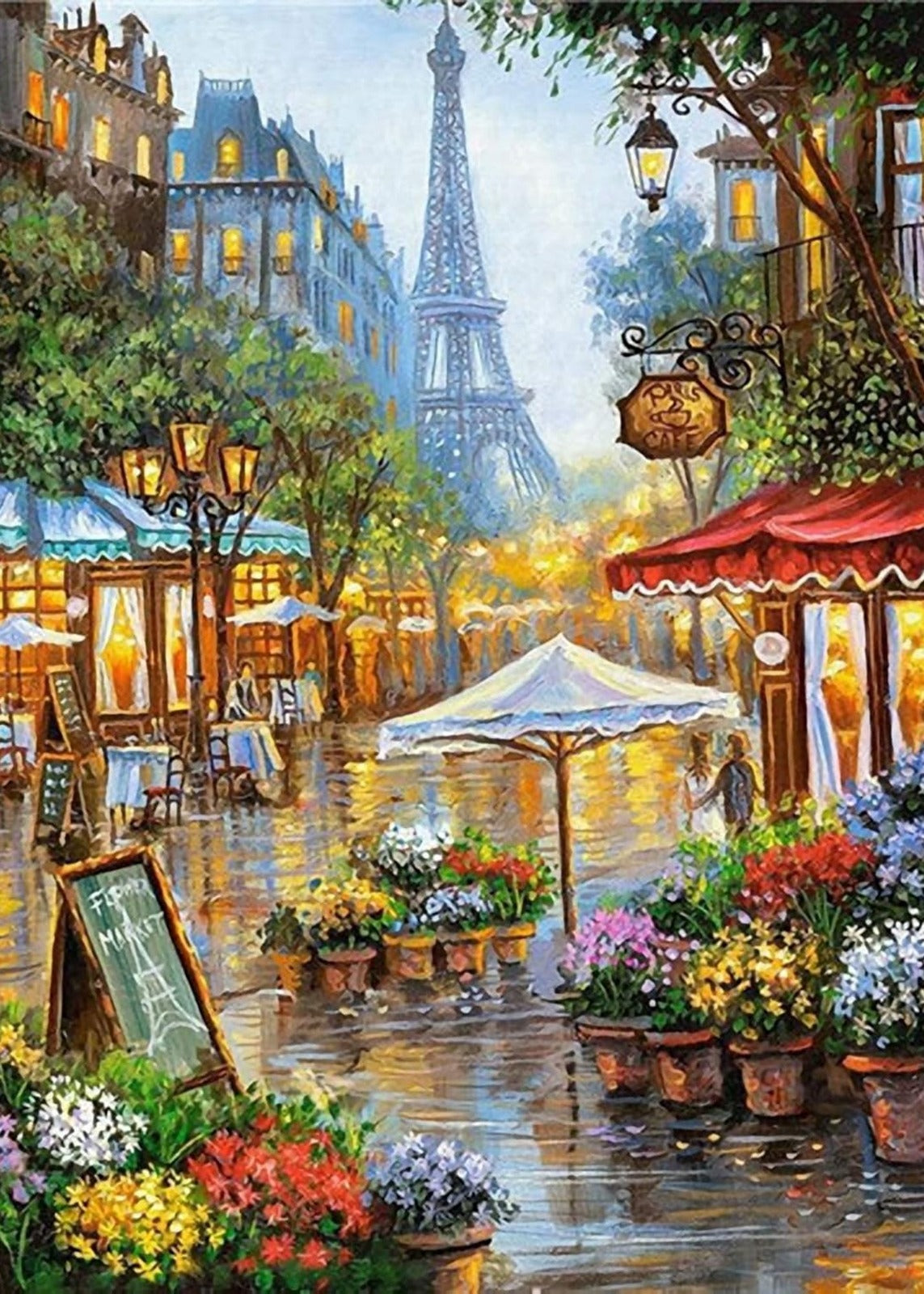 Eiffel Tower - 30x40cm