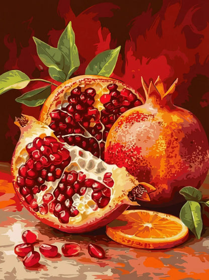 Pomegranate - 30x40cm