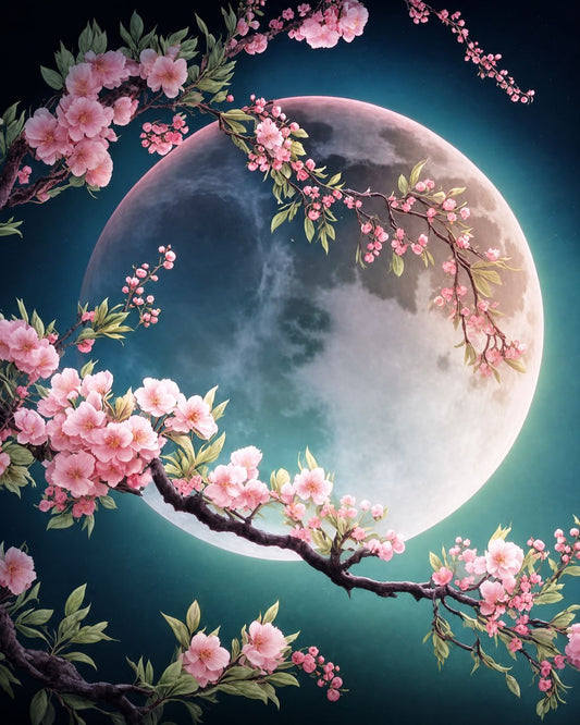 The Moon - Large 40x50cm