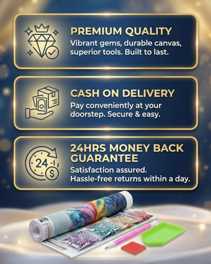 Cosmic Cat - 30x40cm