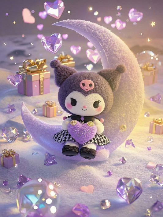 Anime Moon - 30x40cm