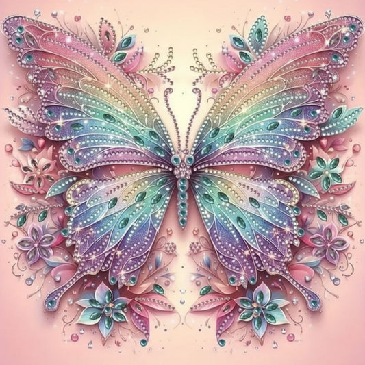 Butterfly - Big Diamonds - 30x30cm