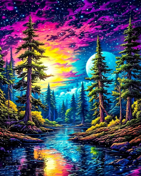 Forest - Large 40x50cm