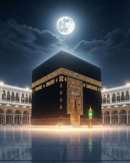 Holy Kaaba - Large 40x50cm