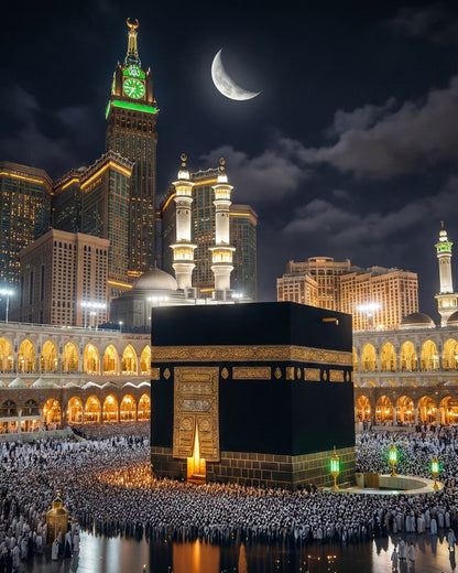 Holy Mecca - Large 40x50cm