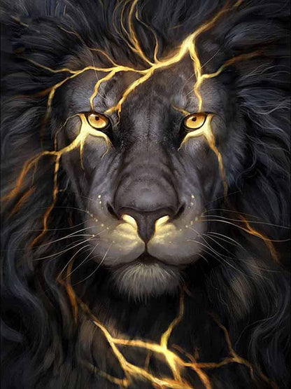 Lion - 30x40cm