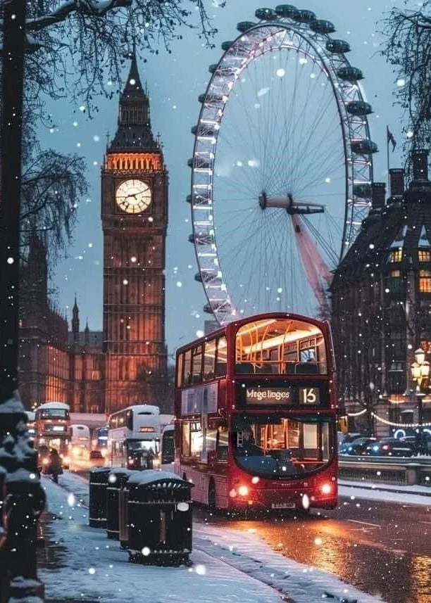 London Clock - 30x40cm