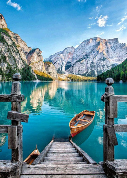 Mountain Lake - 30x40cm