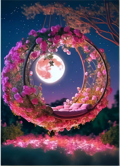Swing Moon - 30x40cm